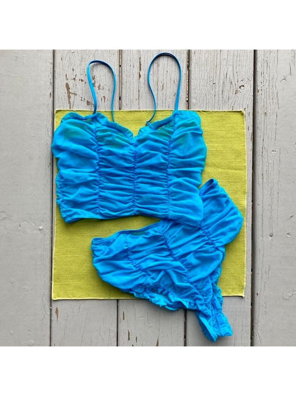 Savage x Fenty Women's Blue Bra And Underwear
